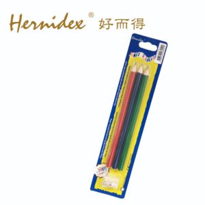 Hernidex 1050-3BL 粗三角鉛筆（3枝裝）