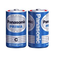 PANNASONIC 碳性電池 C 兩粒裝 電芯