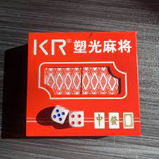 KR-塑光紙麻將撲克牌